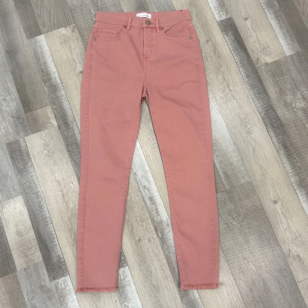Ann Taylor Loft fresh cut skinny crop jean ❤️